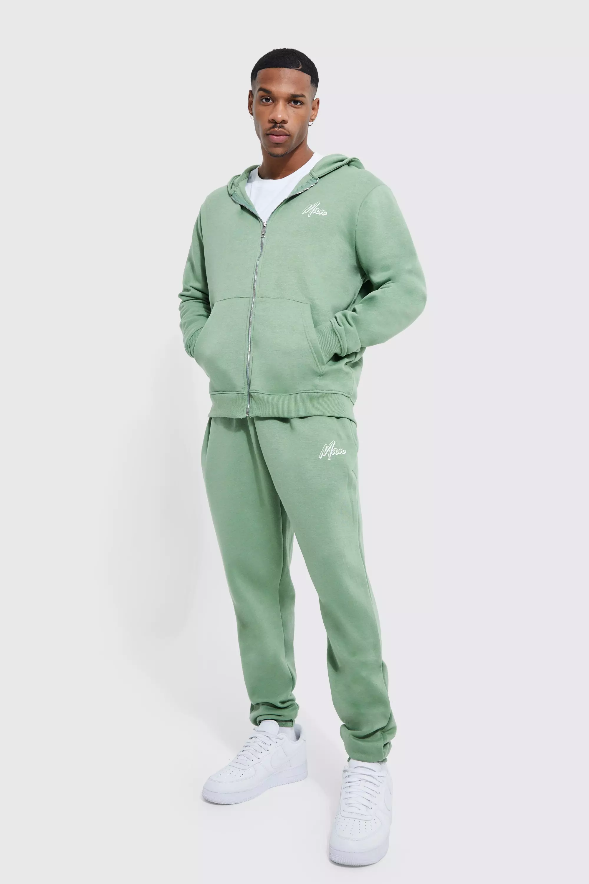 Mint green nike on sale tracksuit